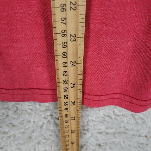 Cinch T-Shirt Men's Size Medium Red White Classic Heavy Duty Denim Big Logo S/S - Picture 6 of 8